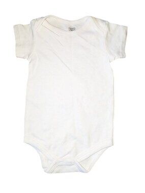 🐲3 FOR $9🦄 Luvable Friends Short Sleeve Solid Unisex Boy Girls Onesie Bodysuit